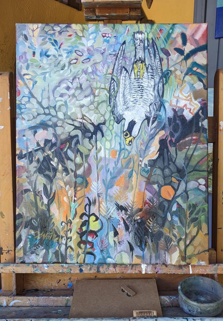 Original Contemporary Abstract Painting by Chris Walker