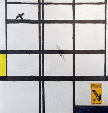 Original Abstract Expressionism Abstract Painting by Chris Walker