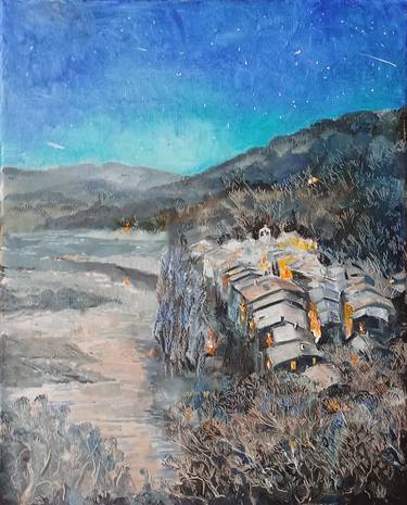 Original Impressionism Landscape Painting by Chris Walker