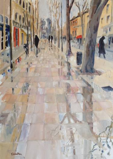 Print of Figurative Places Paintings by Chris Walker
