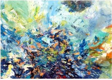 Print of Abstract Water Paintings by Chris Walker