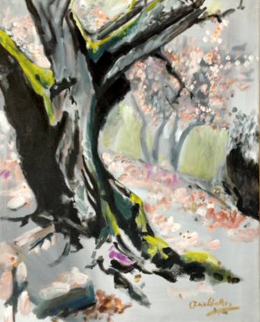 Print of Expressionism Tree Paintings by Chris Walker