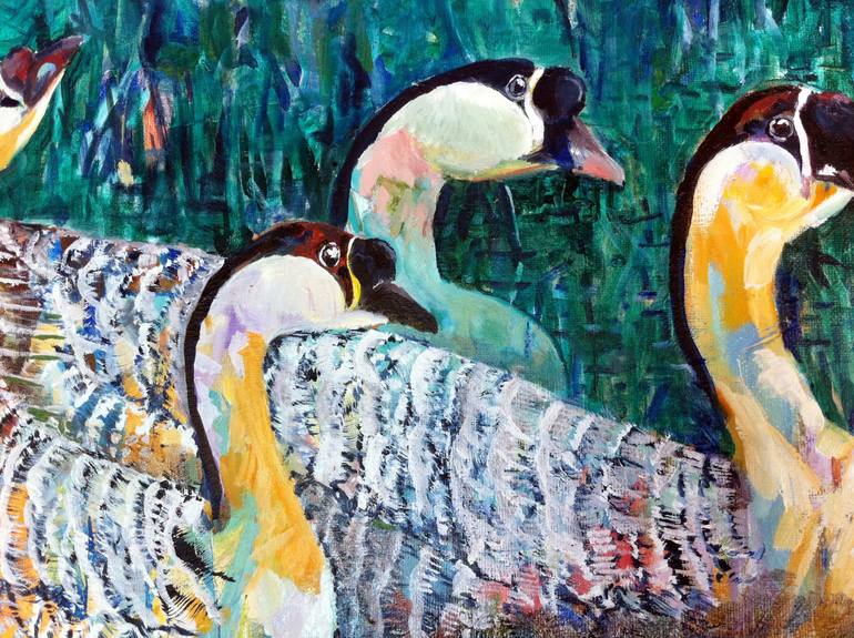 Original Figurative Animal Painting by Chris Walker