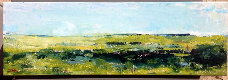 Original Figurative Landscape Painting by Chris Walker