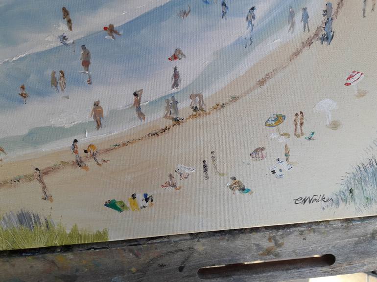 Original Conceptual Seascape Painting by Chris Walker