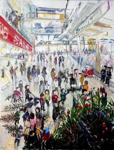 Print of Modern People Paintings by Chris Walker