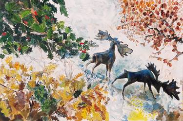 Original Nature Paintings by Chris Walker