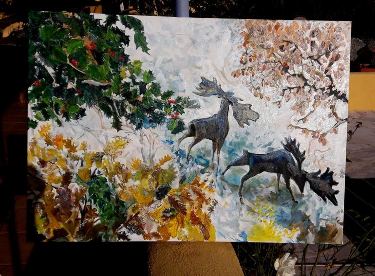 Original Illustration Nature Painting by Chris Walker