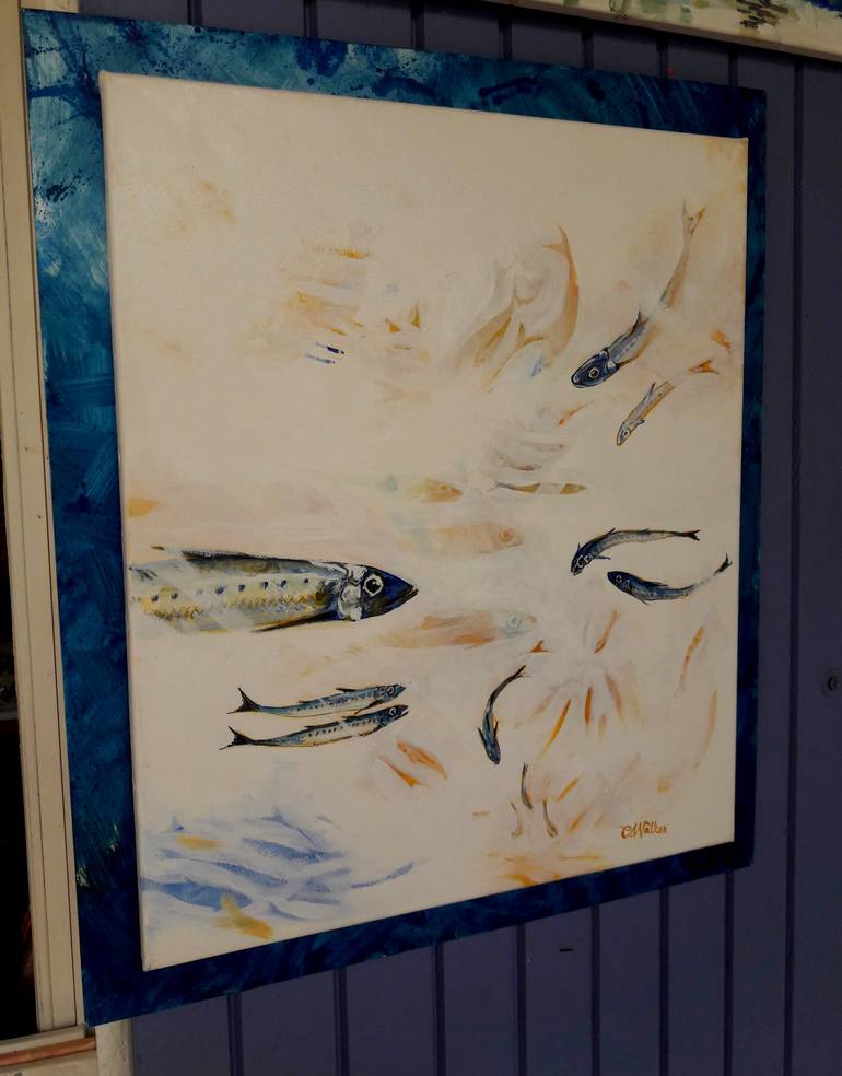 Original Fish Painting by Chris Walker
