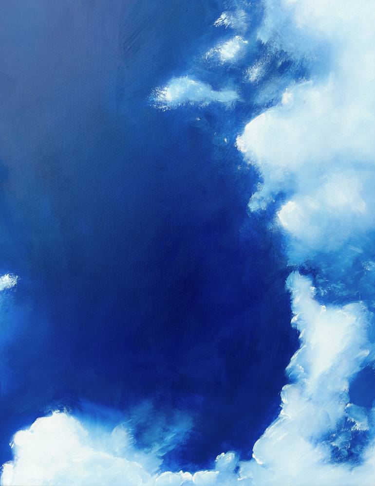 Original Impressionism Nature Painting by Ina Steinhusen