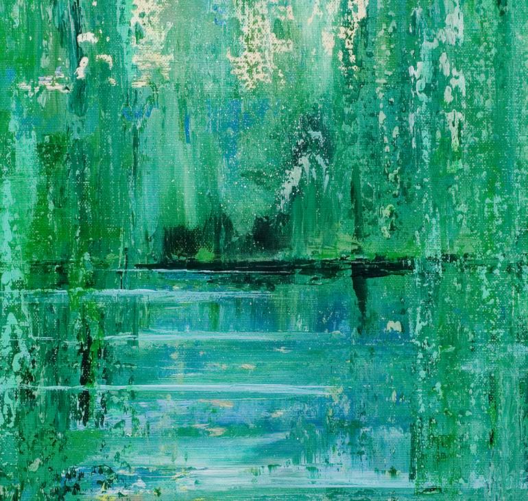 Original Impressionism Abstract Painting by Ina Steinhusen