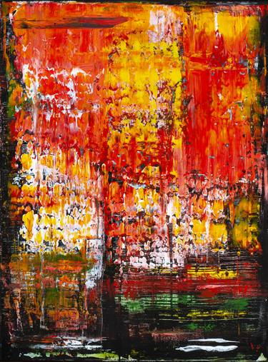 Original Abstract Expressionism Abstract Paintings by Ina Steinhusen