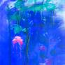 I Have been inspired by Cy Twombly`s poetic paintings
I like to swim and dive and love the seas.