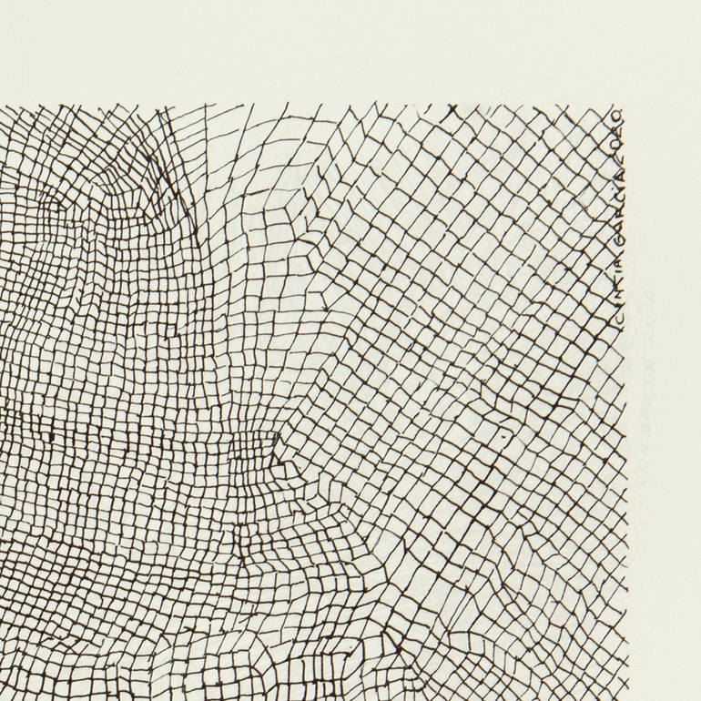 Original Conceptual Abstract Drawing by Cintia Garcia
