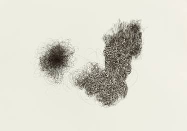 Original Minimalism Abstract Drawings by Cintia Garcia