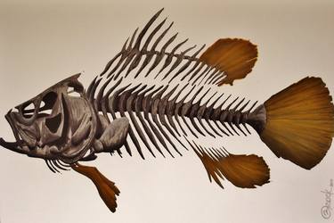 Print of Conceptual Fish Paintings by Kyle Brock