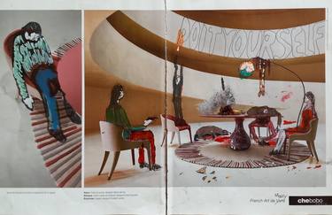 Original Dada Architecture Mixed Media by Alessandro Neckels
