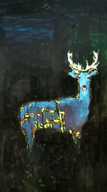 Original Expressionism Animal Paintings by Alessandro Neckels