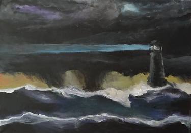Original Expressionism Seascape Paintings by Alessandro Neckels