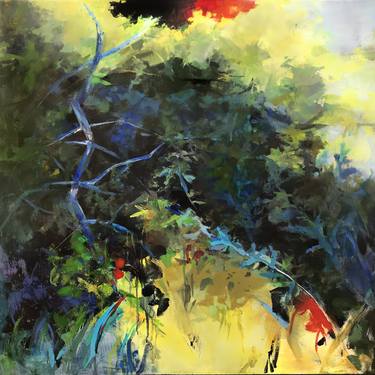 Original Abstract Expressionism Nature Paintings by Maxine Davidowitz