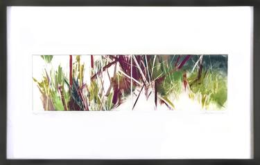 Original Abstract Nature Printmaking by Maxine Davidowitz