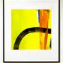 Professionally matted and framed in black metal, full size: 22" x 25"