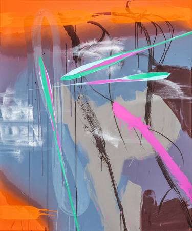 Original Abstract Painting by Marcel Speet