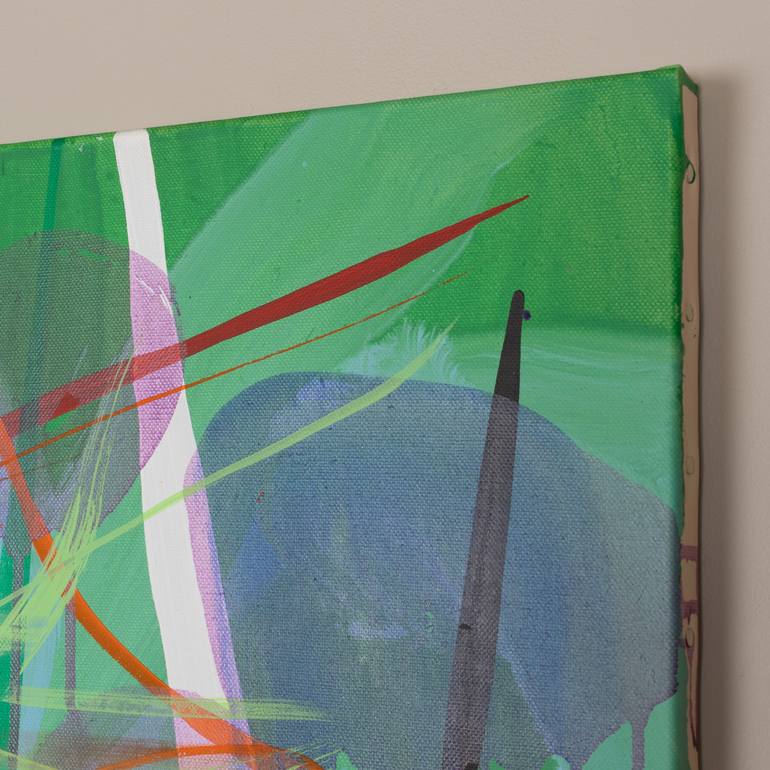 Original Conceptual Abstract Painting by Marcel Speet