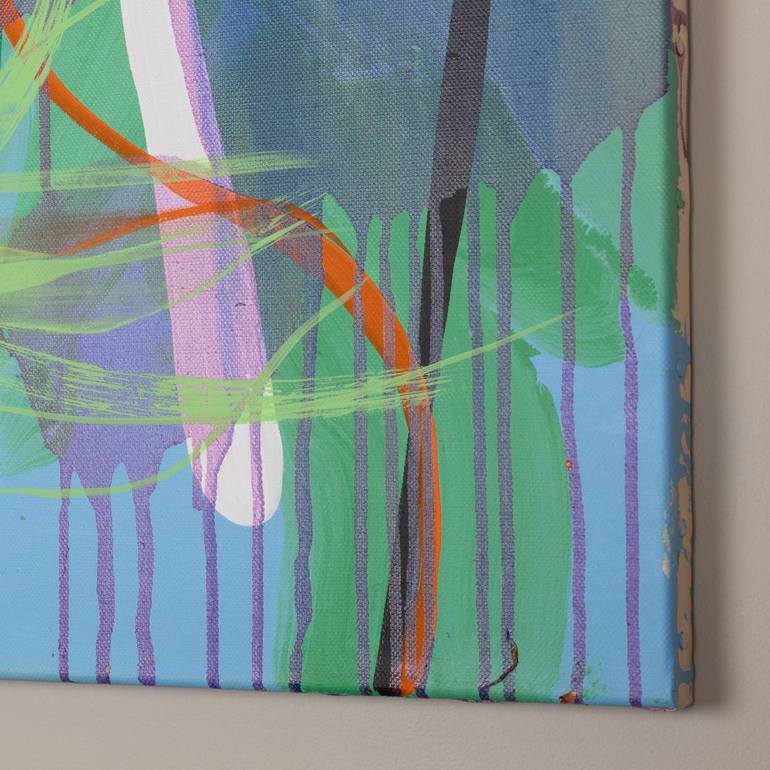 Original Conceptual Abstract Painting by Marcel Speet