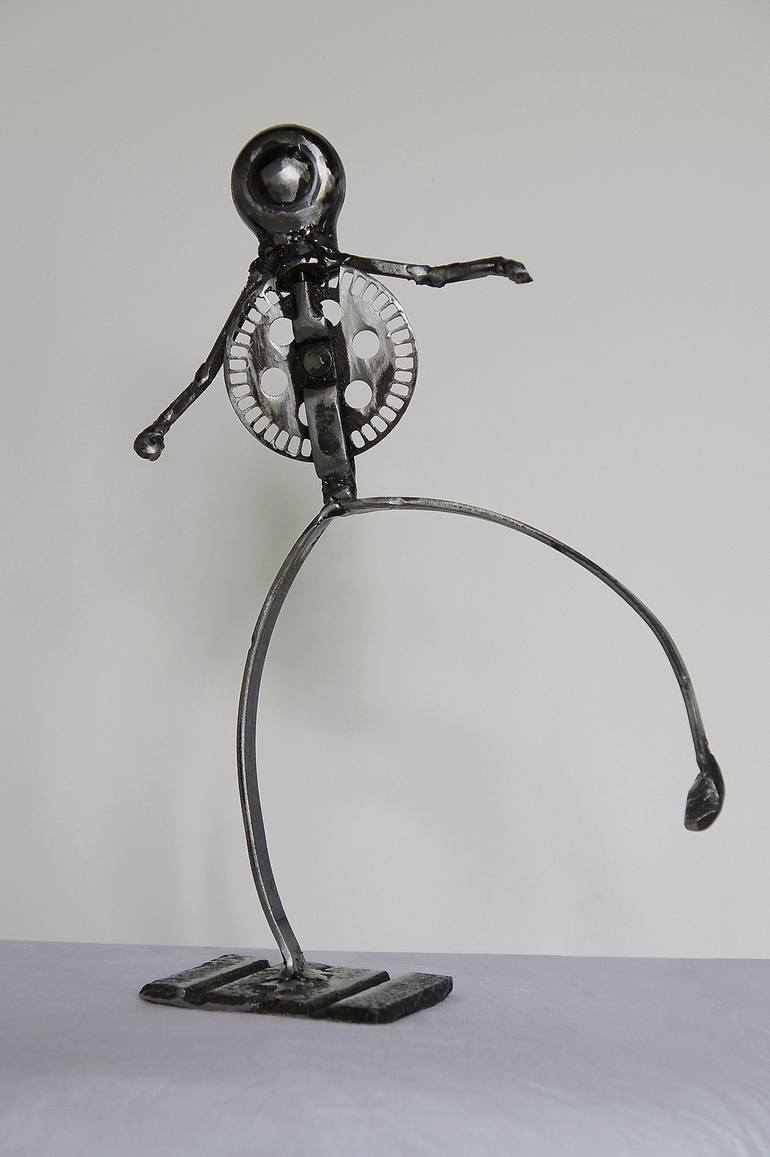 Original Women Sculpture by LACROIX Jean-Luc