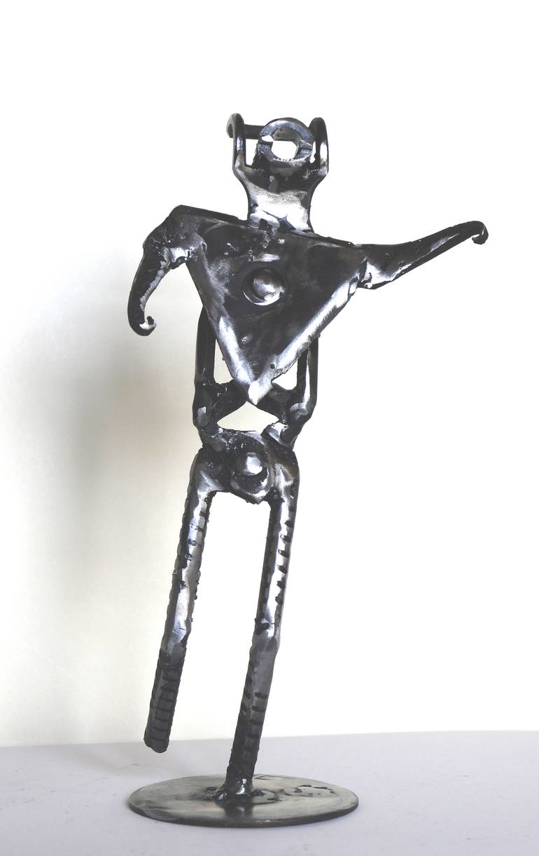 Original Men Sculpture by LACROIX Jean-Luc