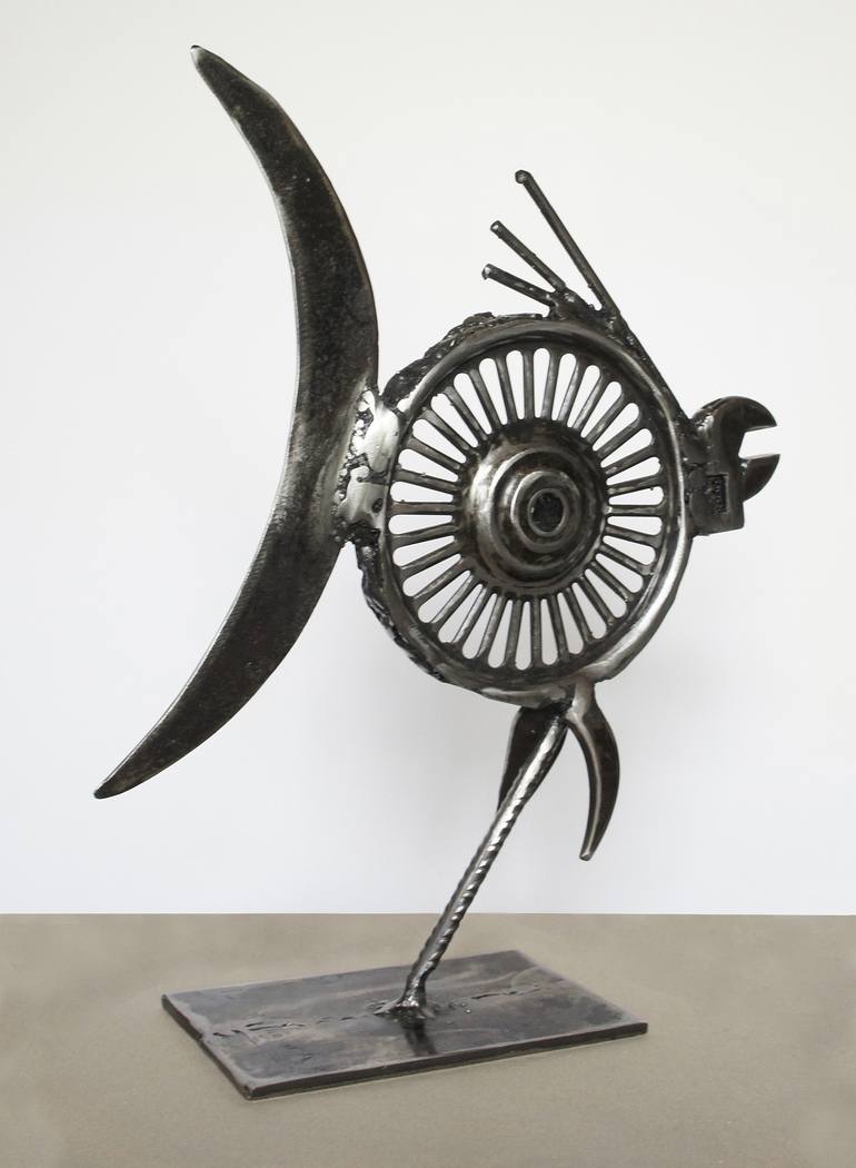 Original Fish Sculpture by LACROIX Jean-Luc