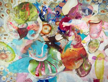 Original Abstract Nature Paintings by Amanda Krantz