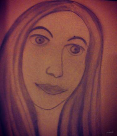 Emily (a portrait in pencil) Limited Edition of 10 thumb