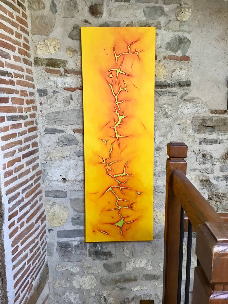 Original Realism Abstract Painting by Natalie L