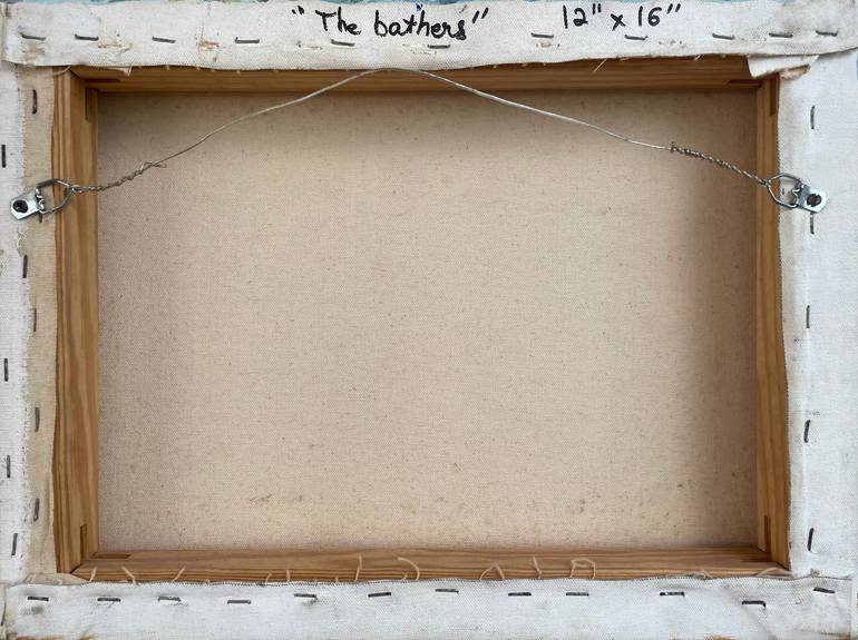 Original Figurative Nude Painting by Natalie L