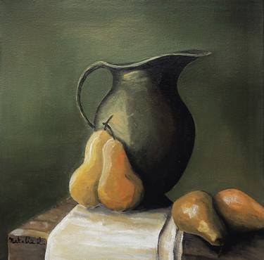 Original Impressionism Still Life Paintings by Natalie L