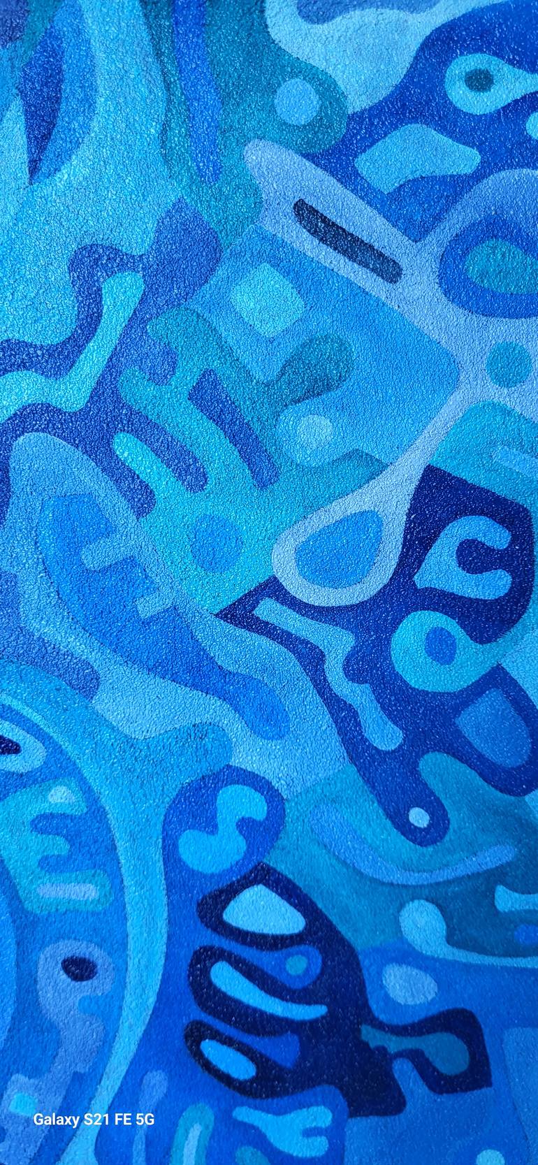 Original Abstract Painting by Massimo Rubbi