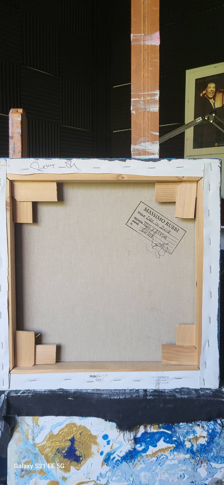 Original Abstract Painting by Massimo Rubbi