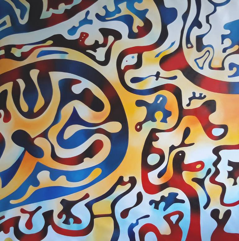 XI^ Composizione Painting by Massimo Rubbi | Saatchi Art