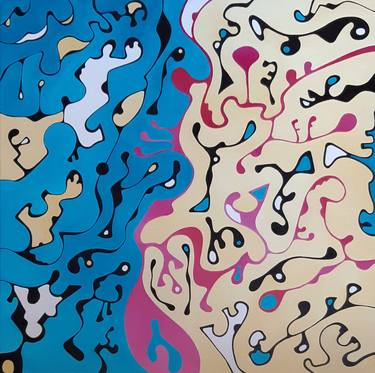 Original Abstract Paintings by Massimo Rubbi