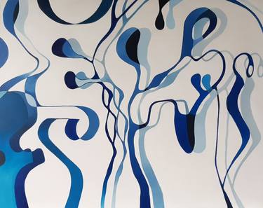 Original Abstract Paintings by Massimo Rubbi
