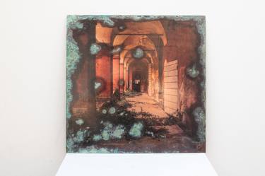 Original Fine Art Architecture Mixed Media by Gina Soden