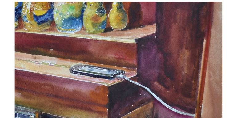 Original Conceptual Still Life Painting by Dmitry Kuznichenko