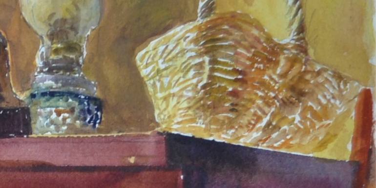 Original Conceptual Still Life Painting by Dmitry Kuznichenko