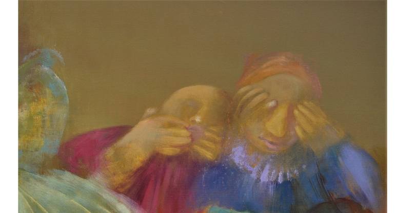 Original Expressionism Fashion Painting by Dmitry Kuznichenko