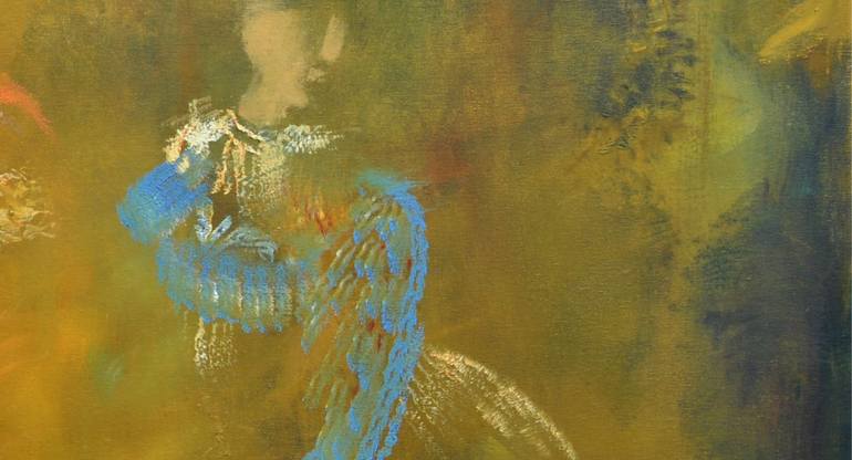 Original Figurative Love Painting by Dmitry Kuznichenko