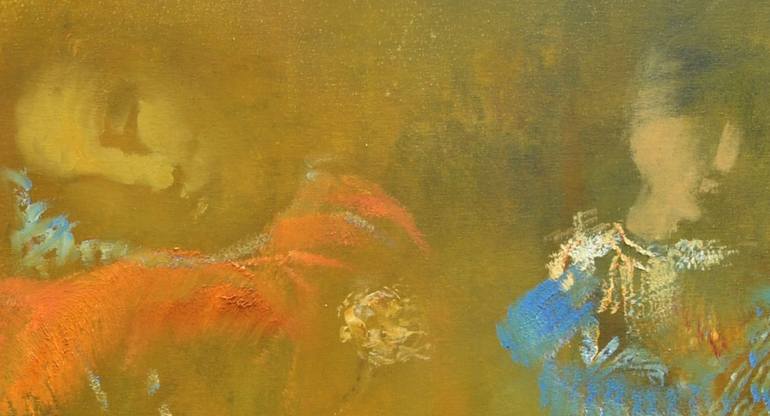 Original Figurative Love Painting by Dmitry Kuznichenko