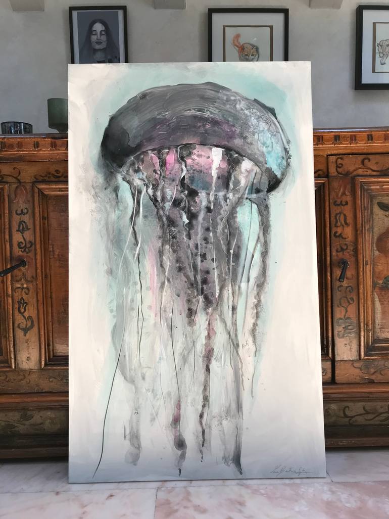 Original Contemporary Animal Painting by Laura Beatrice Gerlini