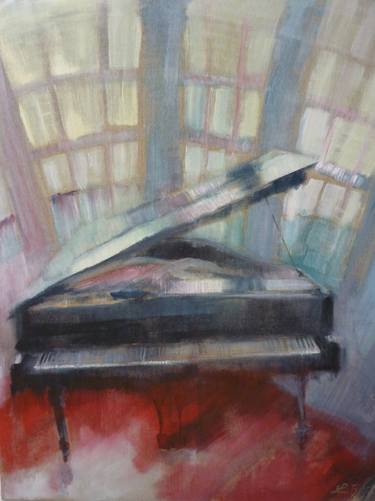 Original Music Paintings by Laura Beatrice Gerlini